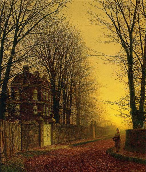 Autumn Gold - John Atkinson Grimshaw