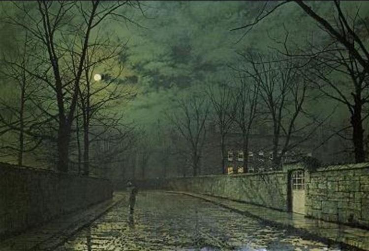 Moonlight After Rain - John Atkinson Grimshaw