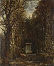 Le Cénotaphe à la mémoire de Sir Joshua Reynolds - John Constable