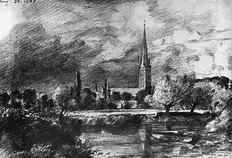 Salisbury cathedral - John Constable