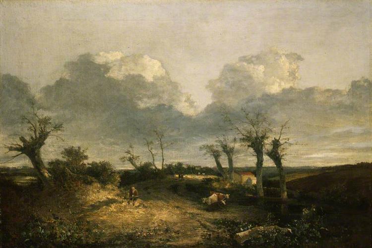 Road with Pollards, 1815 - Джон Кром