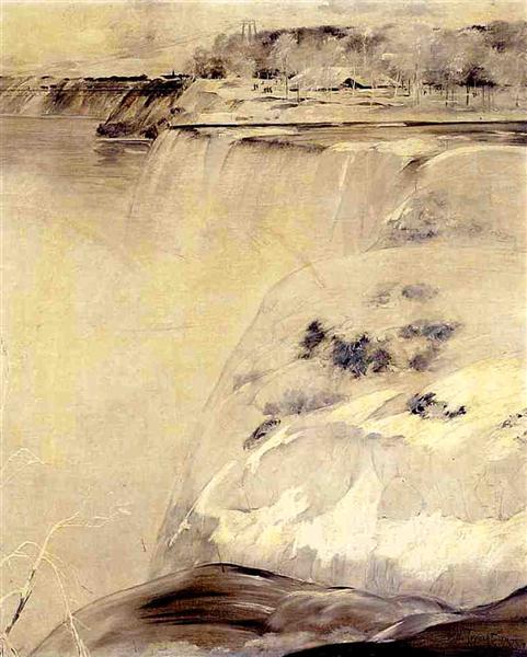 Niagara Falls, 1897 - Джон Генри Твахтман (Tуоктмен)