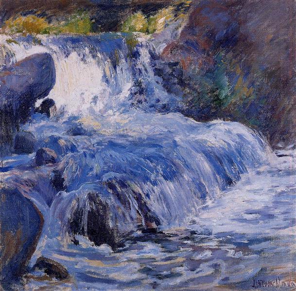 The Waterfall - John Henry Twachtman