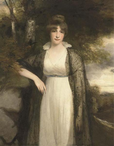 Eleanor Agnes Hobart, Countess of Buckinghamshire - John Hoppner