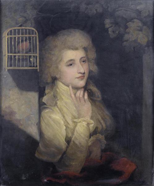 Portrait of Mrs Young - John Hoppner
