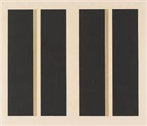 Untitled (Vertical Lines) - John McLaughlin