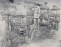 An Italian Village - John Ruskin