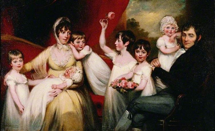 John Lee (d.1809), and His Family - John Russell