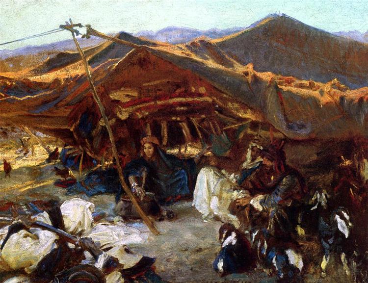 Bedouin Encampment, 1906 - John Singer Sargent