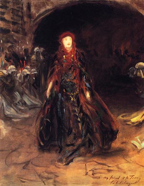 Ellen Terry as Lady Macbeth, 1889 - John Singer Sargent