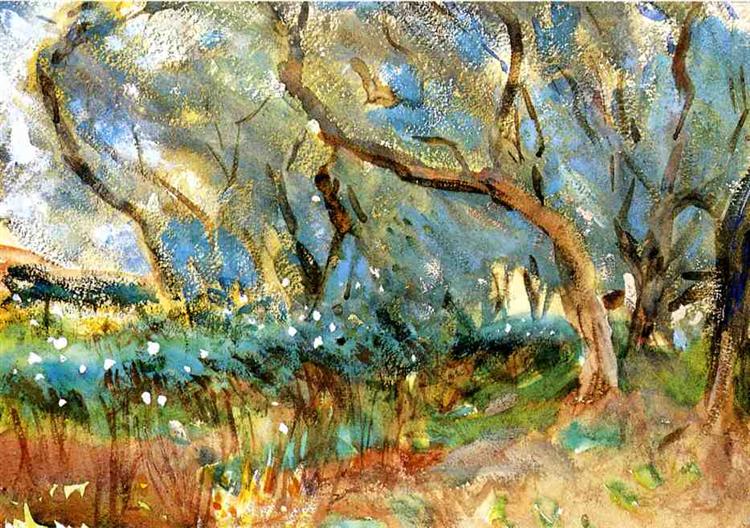 Landscape, 1909 - Джон Сінгер Сарджент