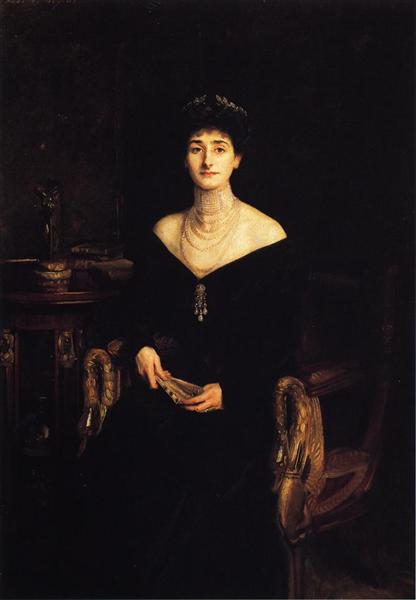 Mrs. Ernest G. Raphael (Florence Cecilia Sassoon), 1905 - Джон Сінгер Сарджент