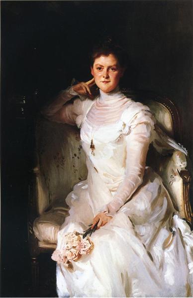 Mrs Joshua Montgomery Sears (Sarah Choate), 1899 - Джон Сінгер Сарджент