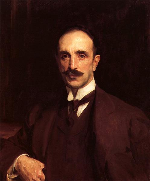 Portrait of Douglas Vickers, 1914 - 薩金特