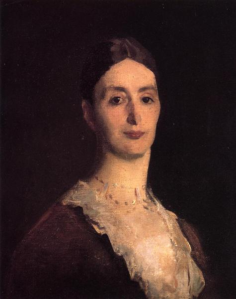 Portrait of Frances Mary Vickers, c.1884 - Джон Сингер Сарджент