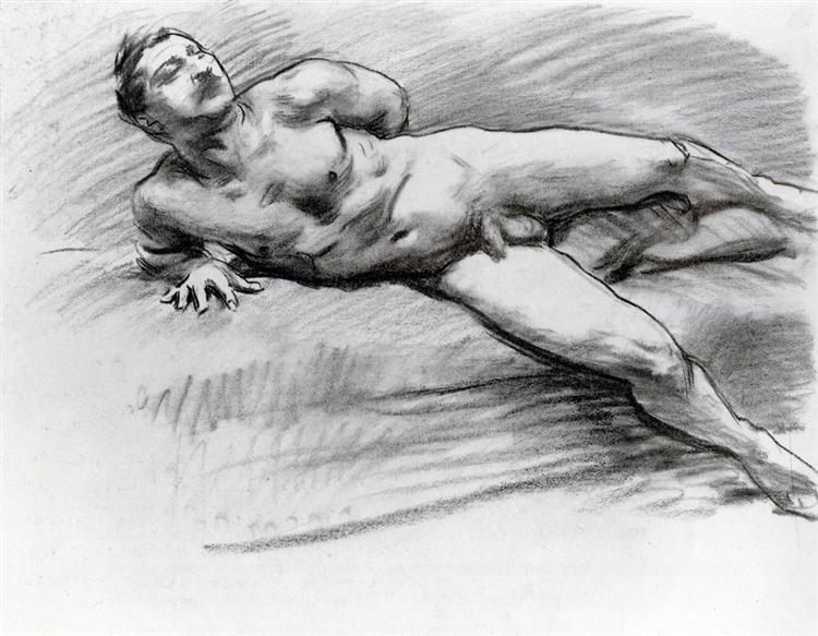 Reclining Nude - John Singer Sargent