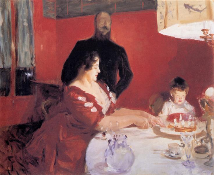 The Birthday Party, 1887 - John Singer Sargent
