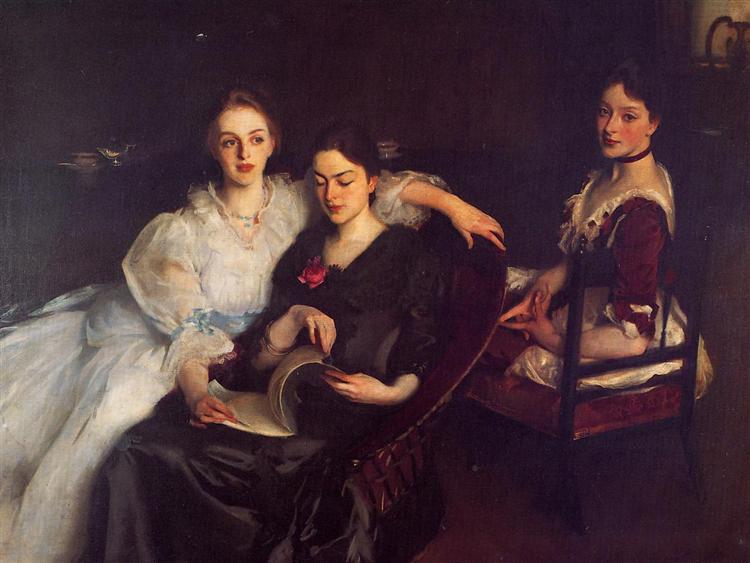 The Misses Vickers, 1884 - Джон Сінгер Сарджент