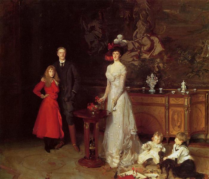 The Sitwell Family, 1900 - Джон Сингер Сарджент