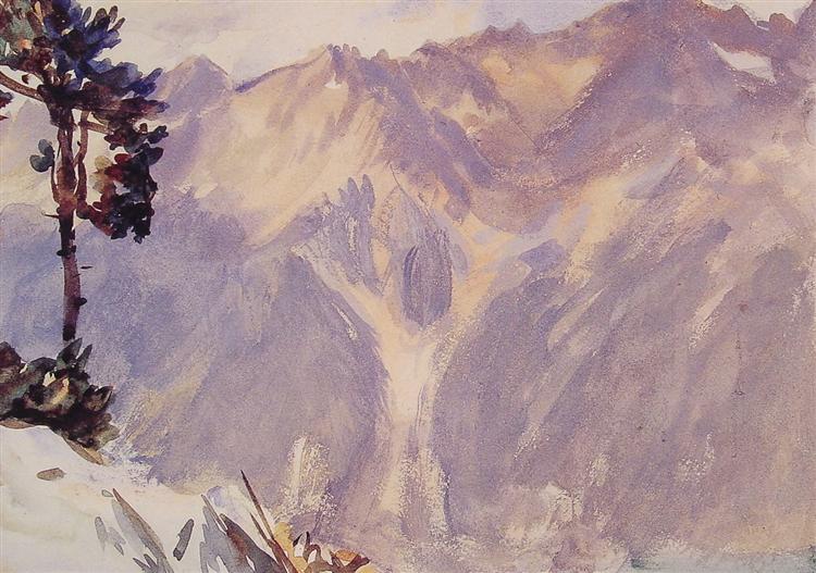 The Tyrol, 1914 - Джон Сінгер Сарджент