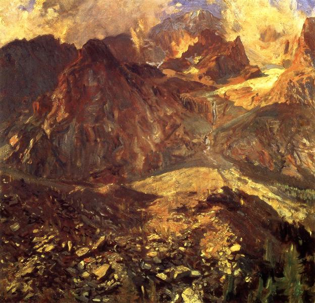 Val D'Aosta, Purtud, 1907 - Джон Сінгер Сарджент