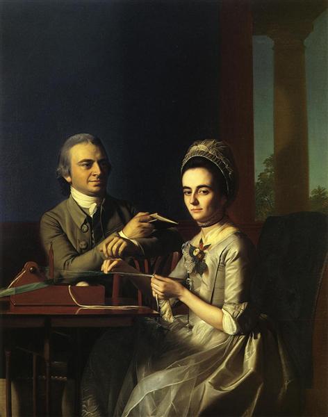 Mr.and Mrs.Thomas Mifflin, 1773 - John Singleton Copley
