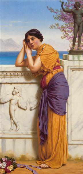 Rich Gifts Wax Poor When Lovers Prove Unkind, 1916 - John William Godward