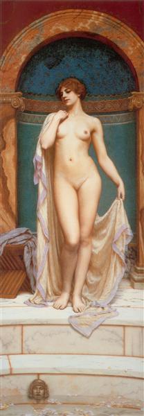 Venus at the Bath, 1901 - Джон Уильям Годвард