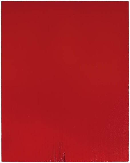 Red Painting #13, 1998 - Joseph Marioni