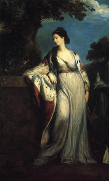 Elizabeth, Duchess of Hamilton and Argyll, 1758 - 1759 - Джошуа Рейнольдс
