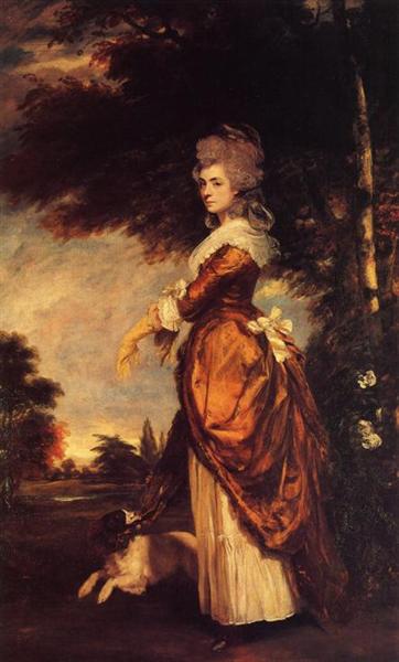 Mary Amelia, 1st Marchioness of Salisbury, 1780 - 1789 - Joshua Reynolds