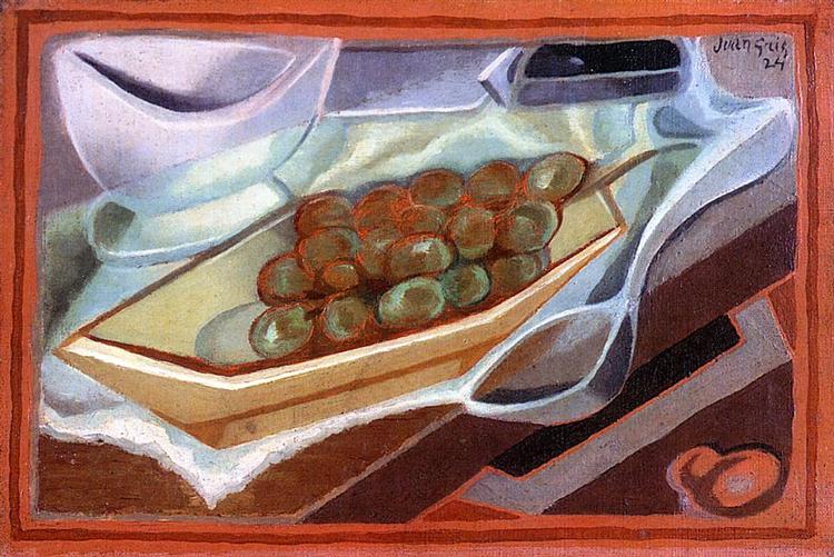 The Bunch of Grapes, 1924 - Juan Gris