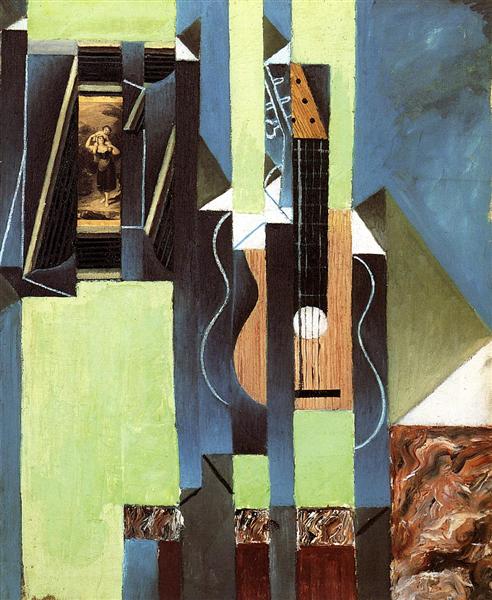 The Guitar, 1913 - 胡安·格里斯