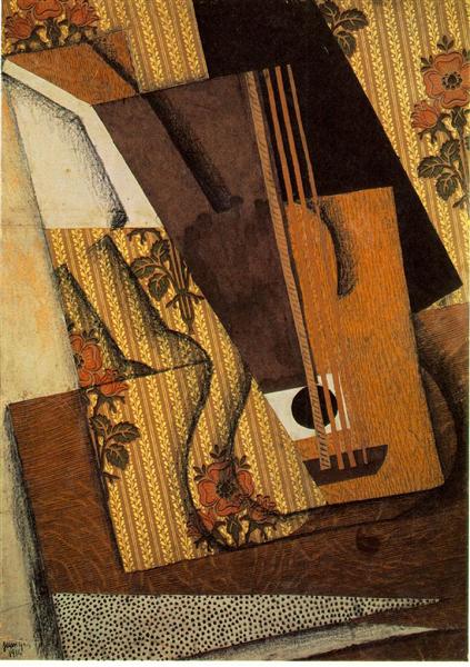 The guitar, 1914 - 胡安·格里斯