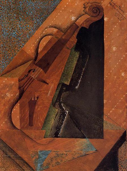 The Violin, 1914 - Хуан Грис