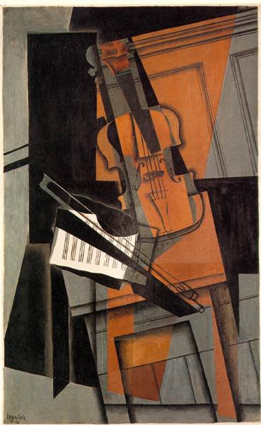The violin, 1916 - Juan Gris