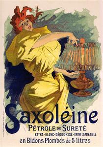 Saxoléine, Pétrole de sureté - Жюль Шере