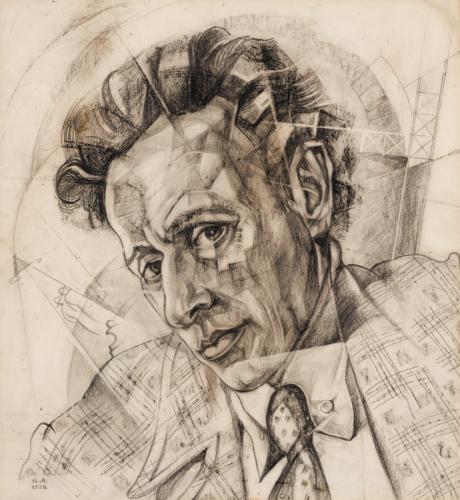 Portrait of Vsevolod Meyerhold - Юрий Анненков