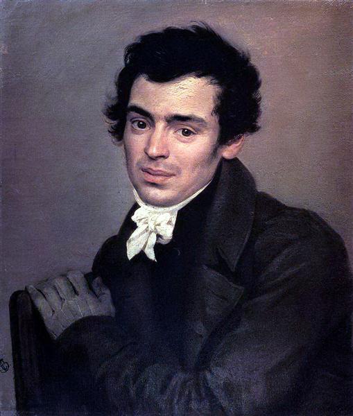 Портрет архитектора К. А. Тона, 1823 - 1827 - Карл Брюллов