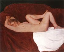 Sleeping Woman - Karoly Ferenczy