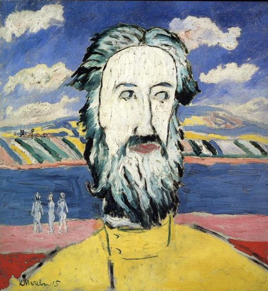 Head of Peasant, c.1932 - Kasimir Malevitch