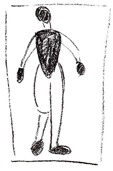 Standing figure - Kasimir Sewerinowitsch Malewitsch