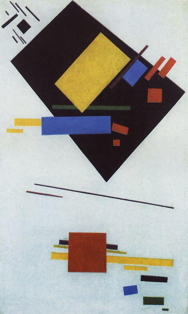 Suprematism, 1915 Kazimir Malevich