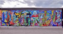 East Side Gallery, Berlin Wall - Ким Прису