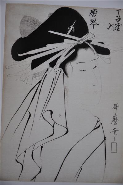 Courtesan Karakot - Utamaro