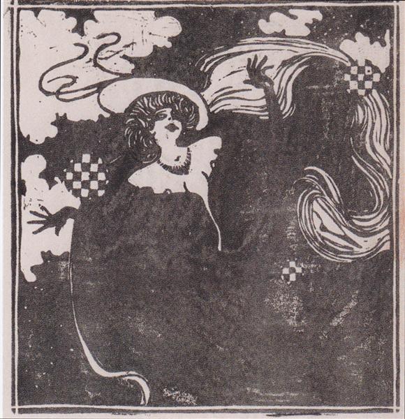 Dancer, 1903 - Коломан Мозер