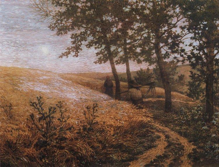 Evening landscape, 1907 - Constantin Bogaïevski