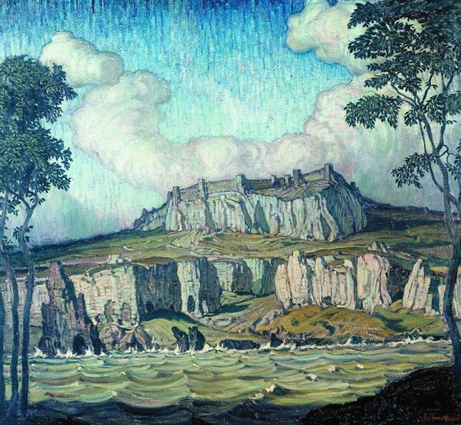 Seashore, 1907 - Konstantin Bogaevsky
