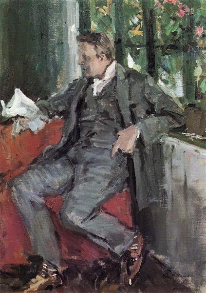 Portrait of Feodor Chaliapin, 1905 - Constantin Korovine