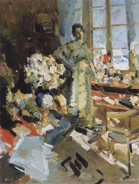 Зимнее солнышко, 1919 - Константин Коровин